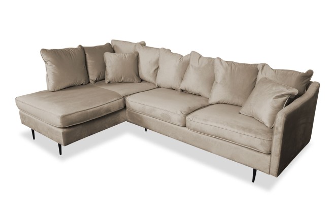 Eckgarnitur Andorra-P links - Beige