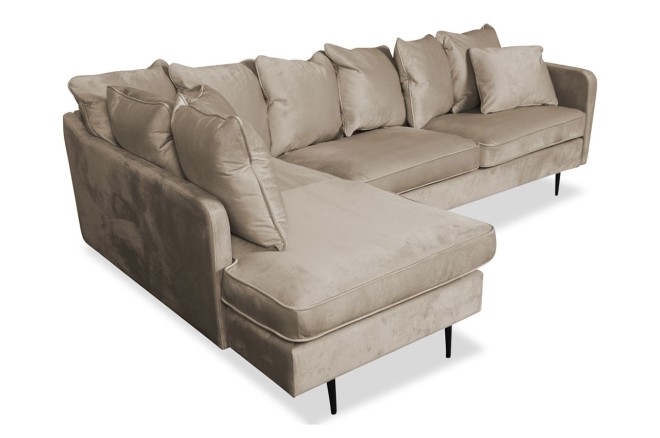 Eckgarnitur Andorra-P links - Beige