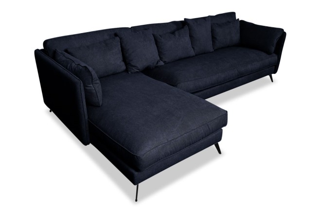 Ecksofa XL Bonham-P links - Deep blue