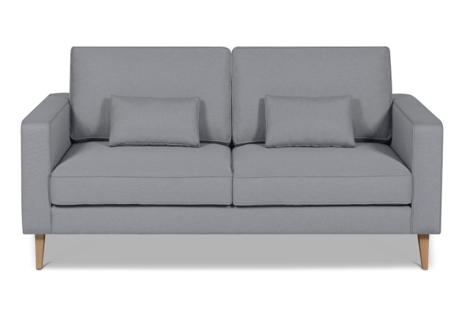 2er-Sofa Knightsbridge - Silber