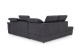 Eckcouch Loreto-P rechts - mit Schlaffunktion - Asphalt