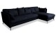 Ecksofa XL Bonham-P rechts - Deep blue