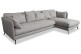 Ecksofa XL Bonham-P links - Graubeige