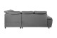Ecksofa Nevada rechts - mit Schlaffunktion - Grau