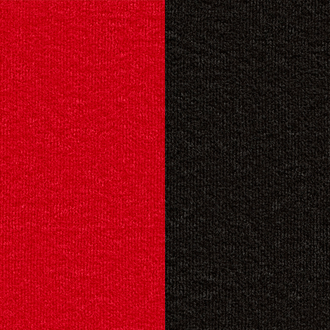 Einzelsofa Aga links - mit Schlaffunktion - Rot