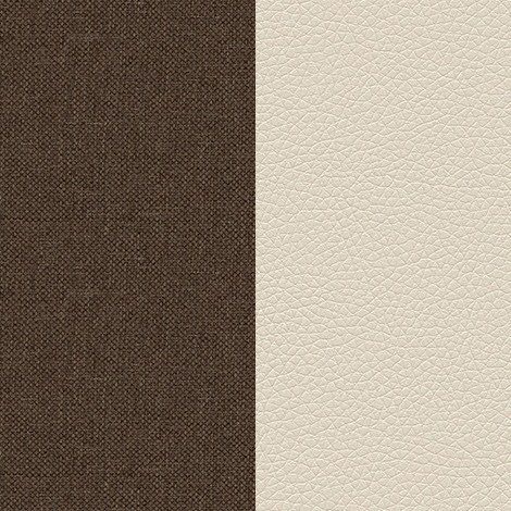 Wohnlandschaft Neapel - P links - mit Schlaffunktion - Nougat