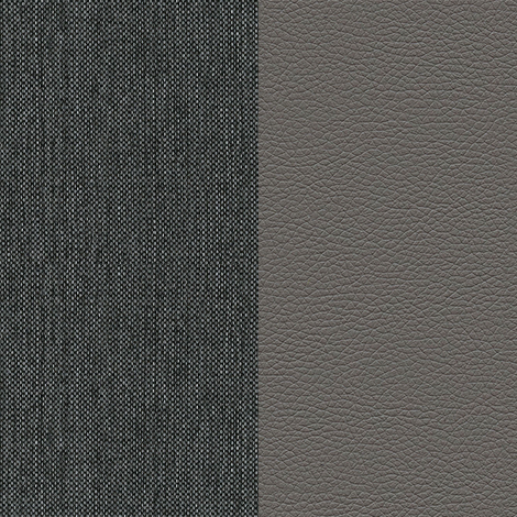 Ecksofa XL Sun-P links - mit Schlaffunktion - Asphalt