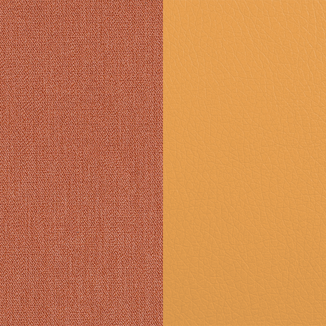 Wohnlandschaft Damario - mit Schlaffunktion - Ziegelrot