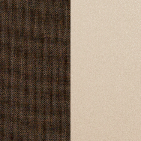 Wohnlandschaft Giovanni-P rechts - mit Schlaffunktion - Braun