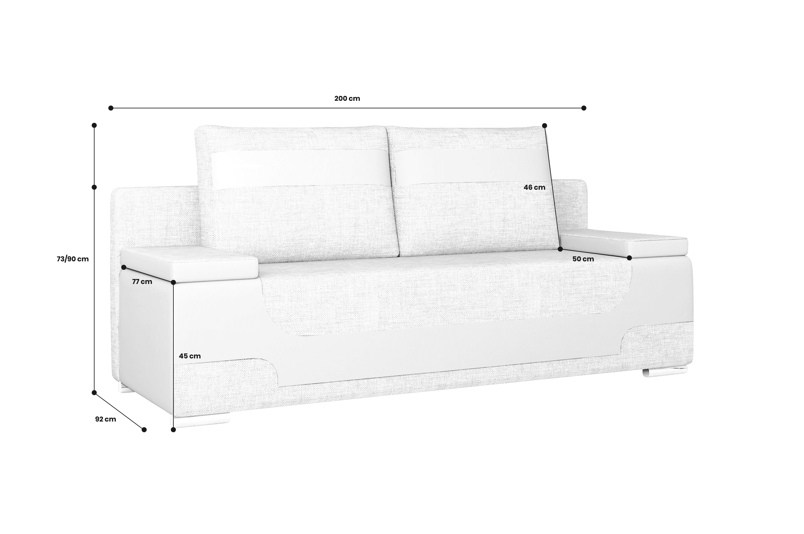 2er-Sofa Area