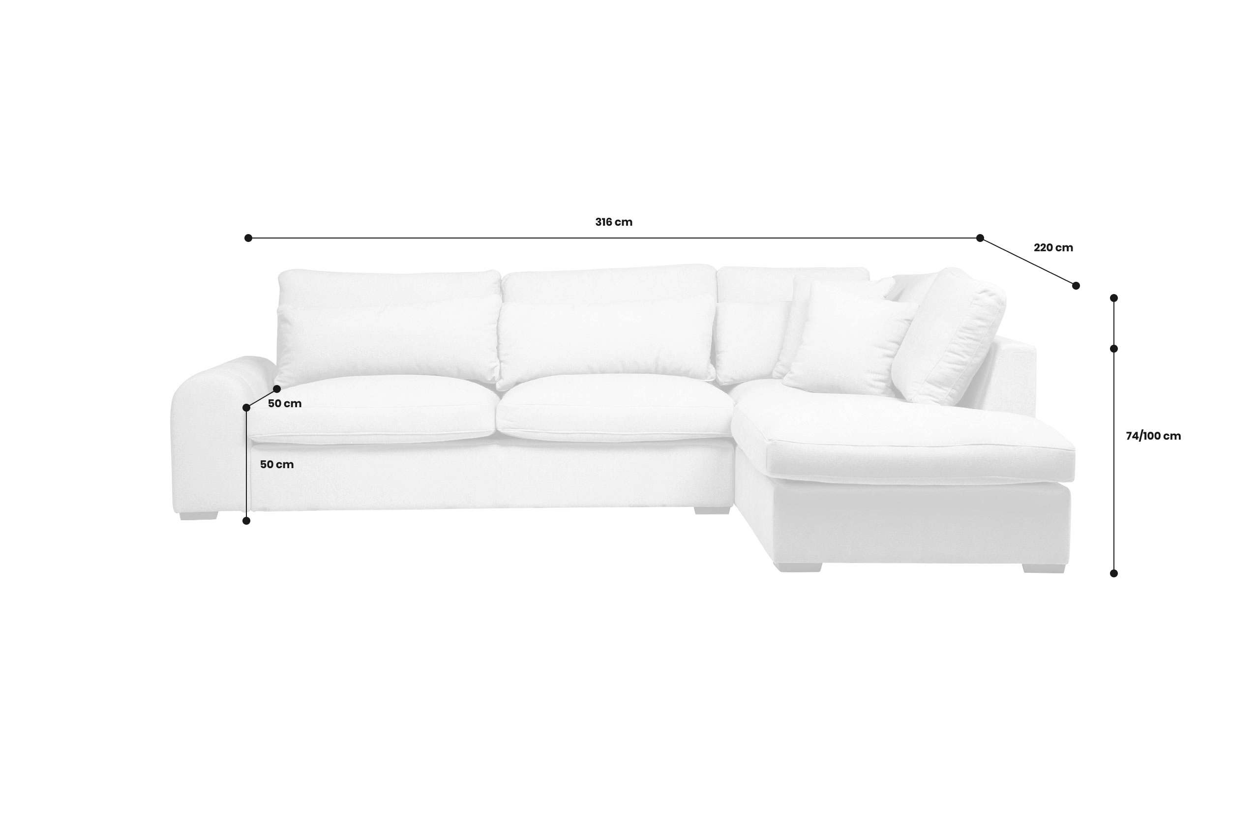 Ecksofa Barcelona