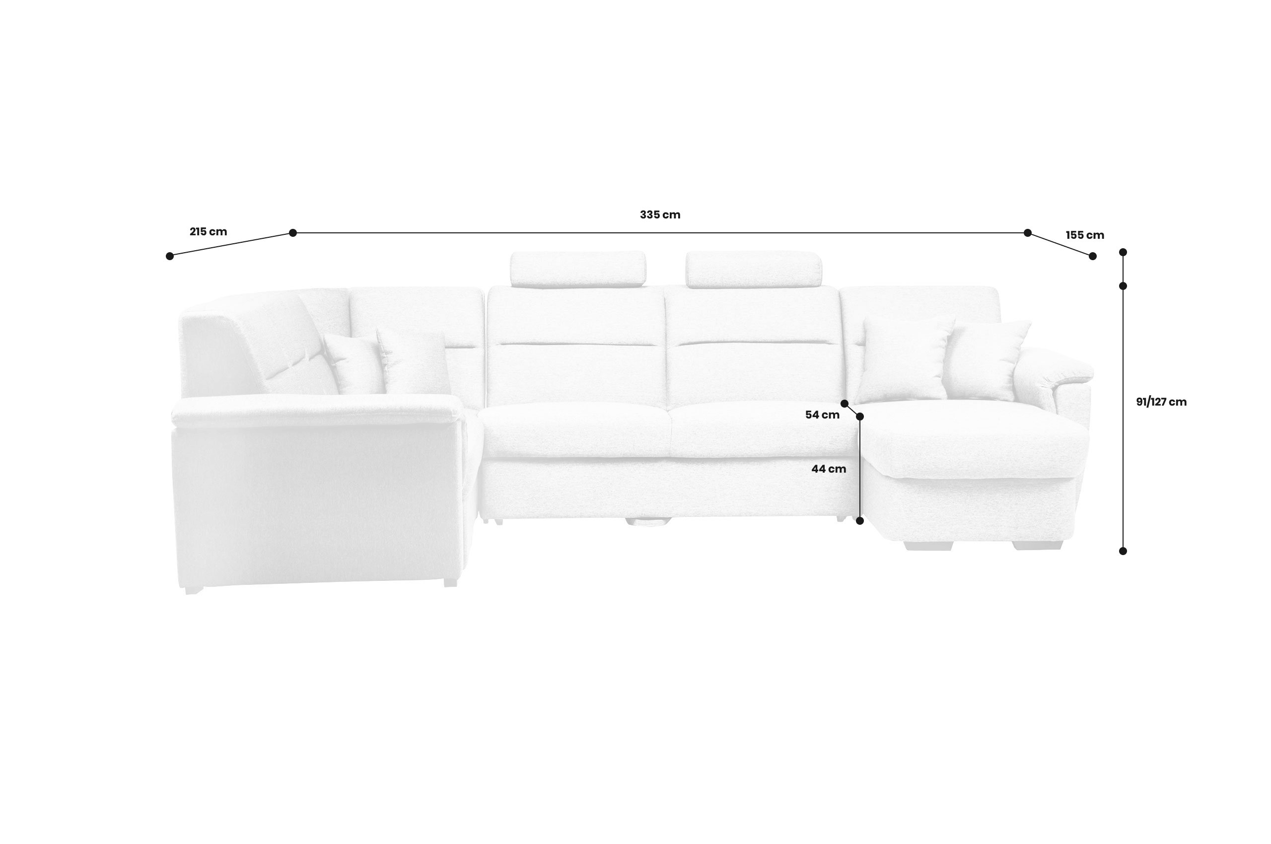 Wohnlandschaft Benito-P