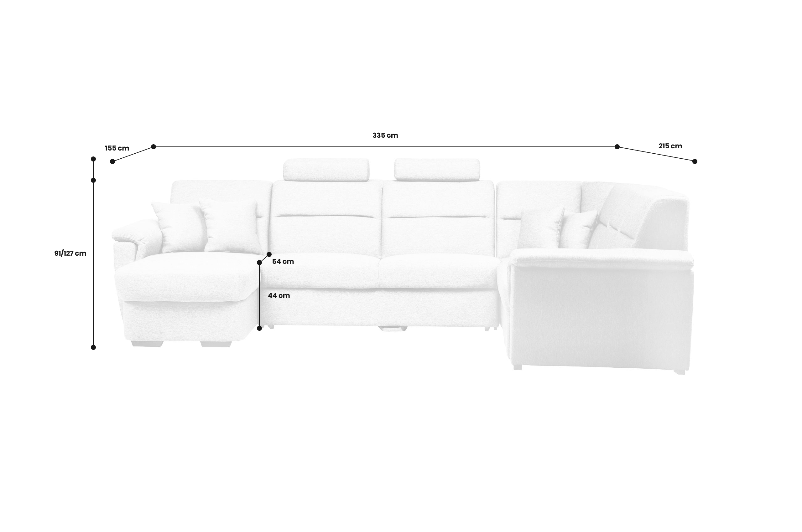 Wohnlandschaft Benito-P