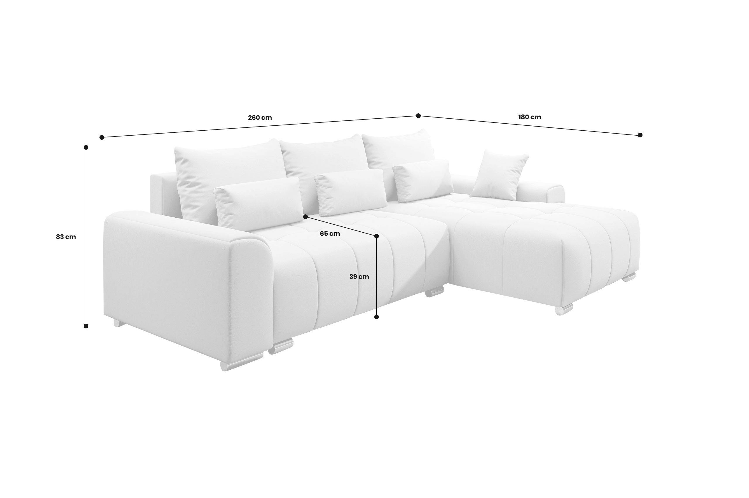 Ecksofa Universal Bolivio