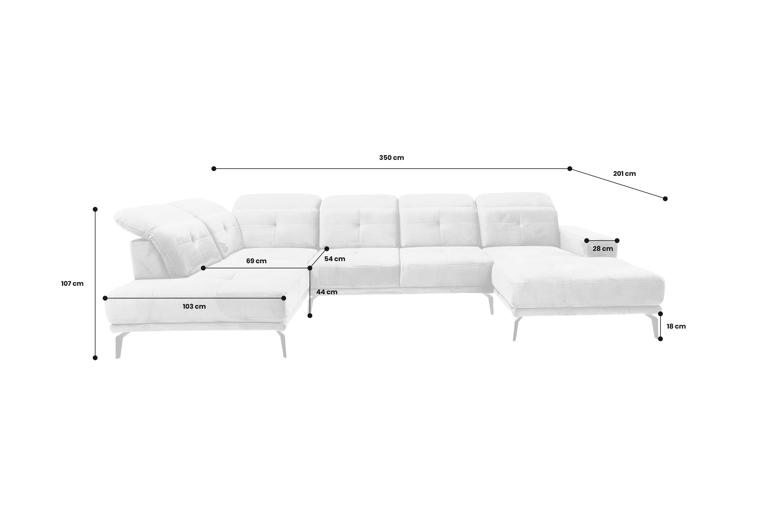 Wohnlandschaft Bretan