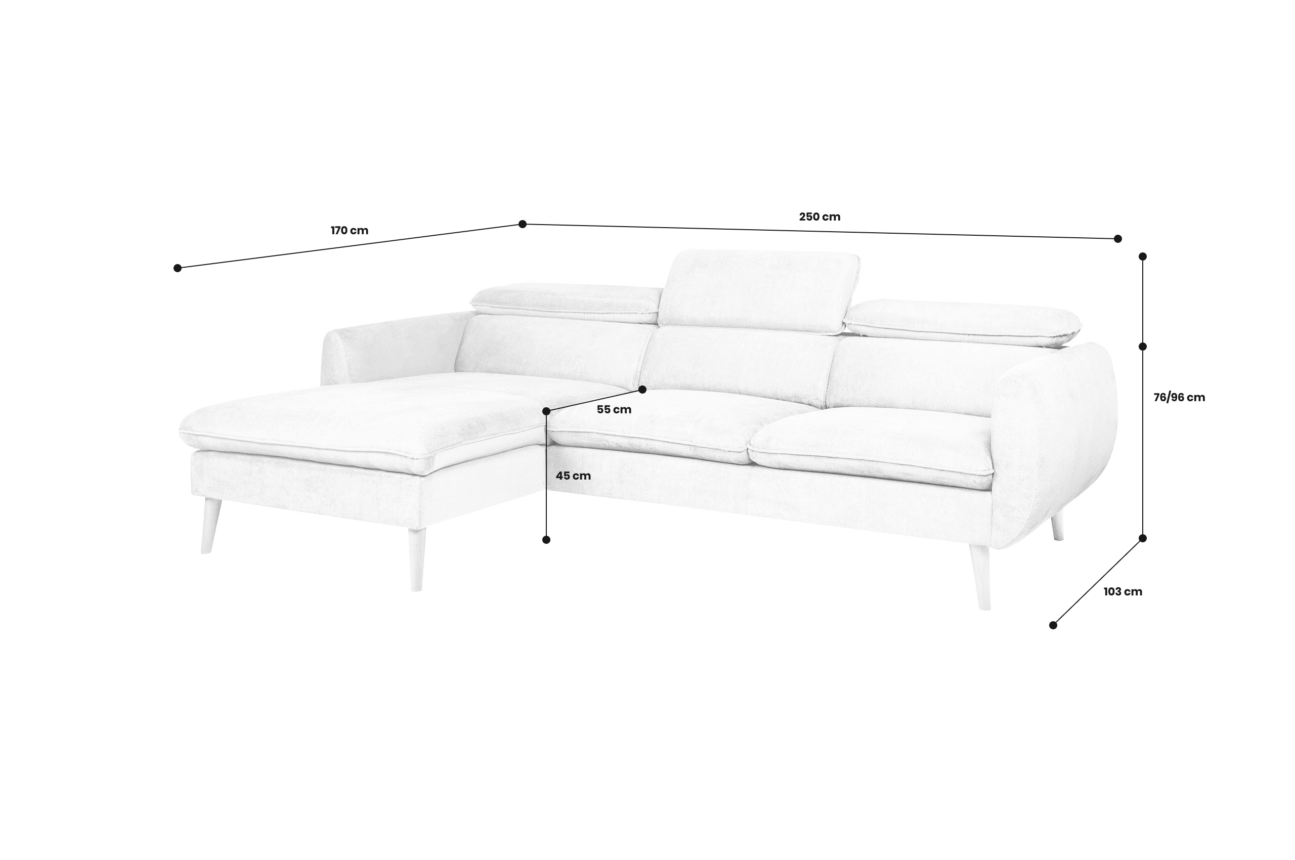 Ecksofa Cento-P
