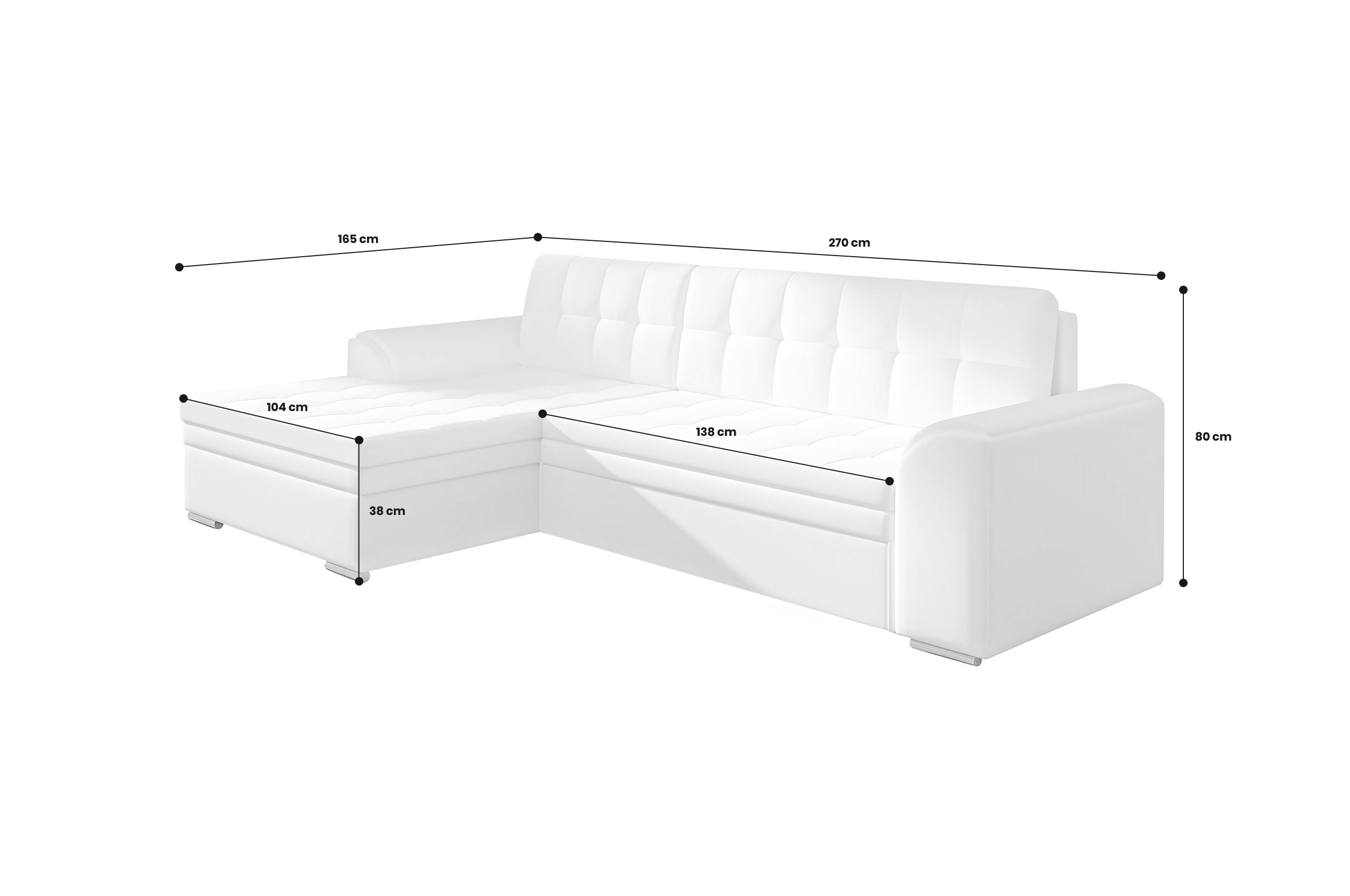 Eckgarnitur Conforti-P