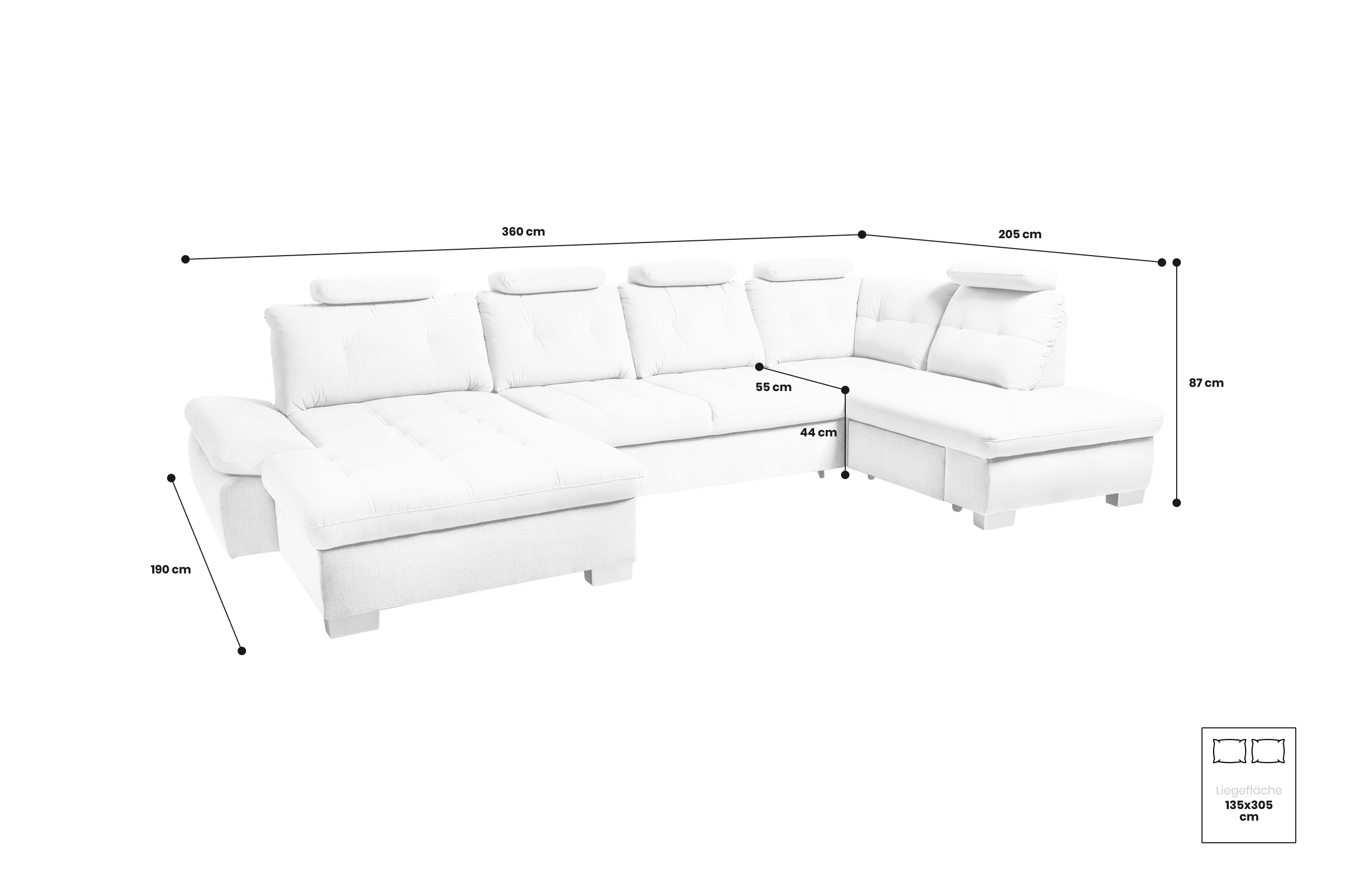 Wohnlandschaft Cremona