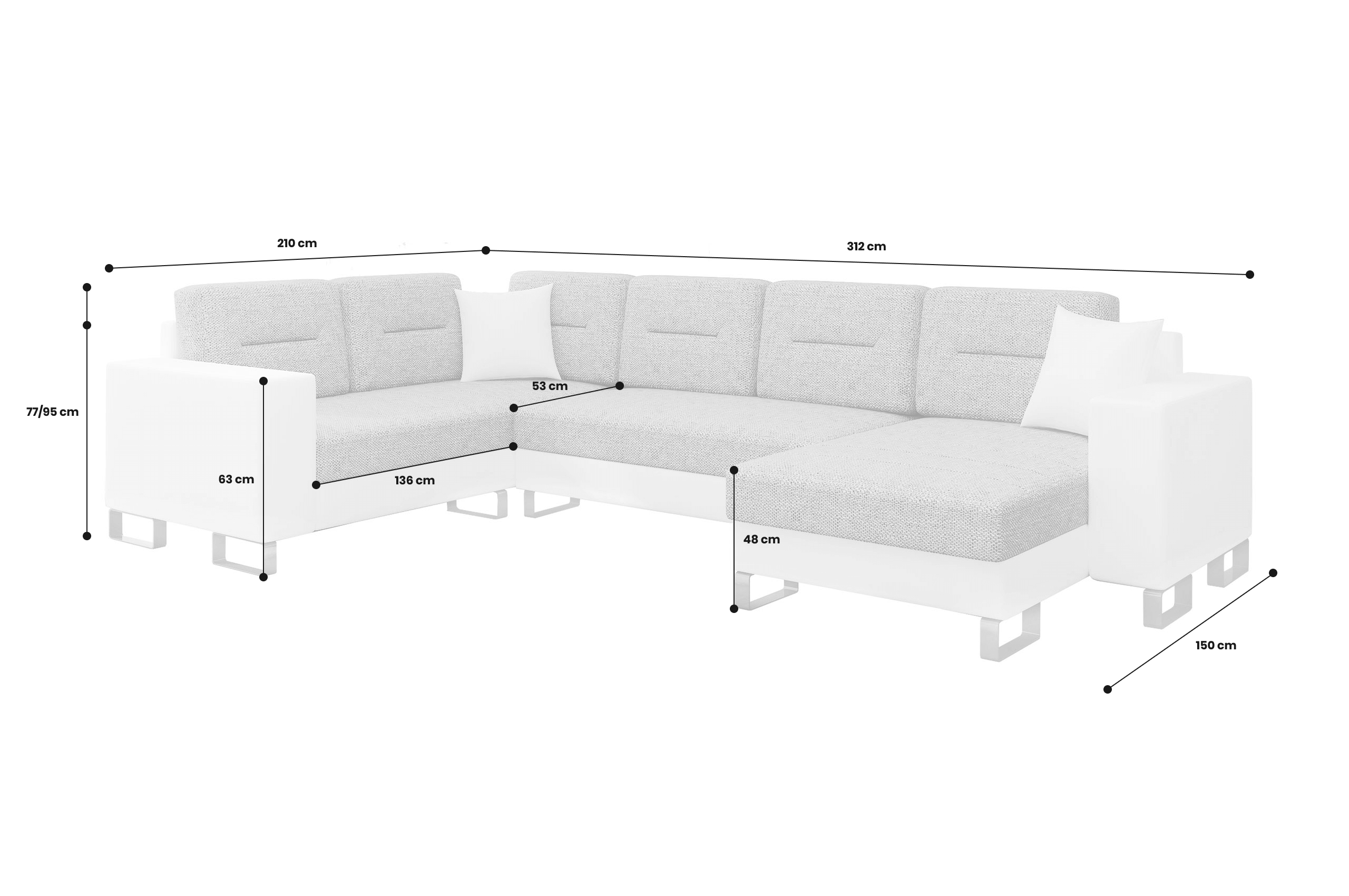 Wohnlandschaft Dorado-P