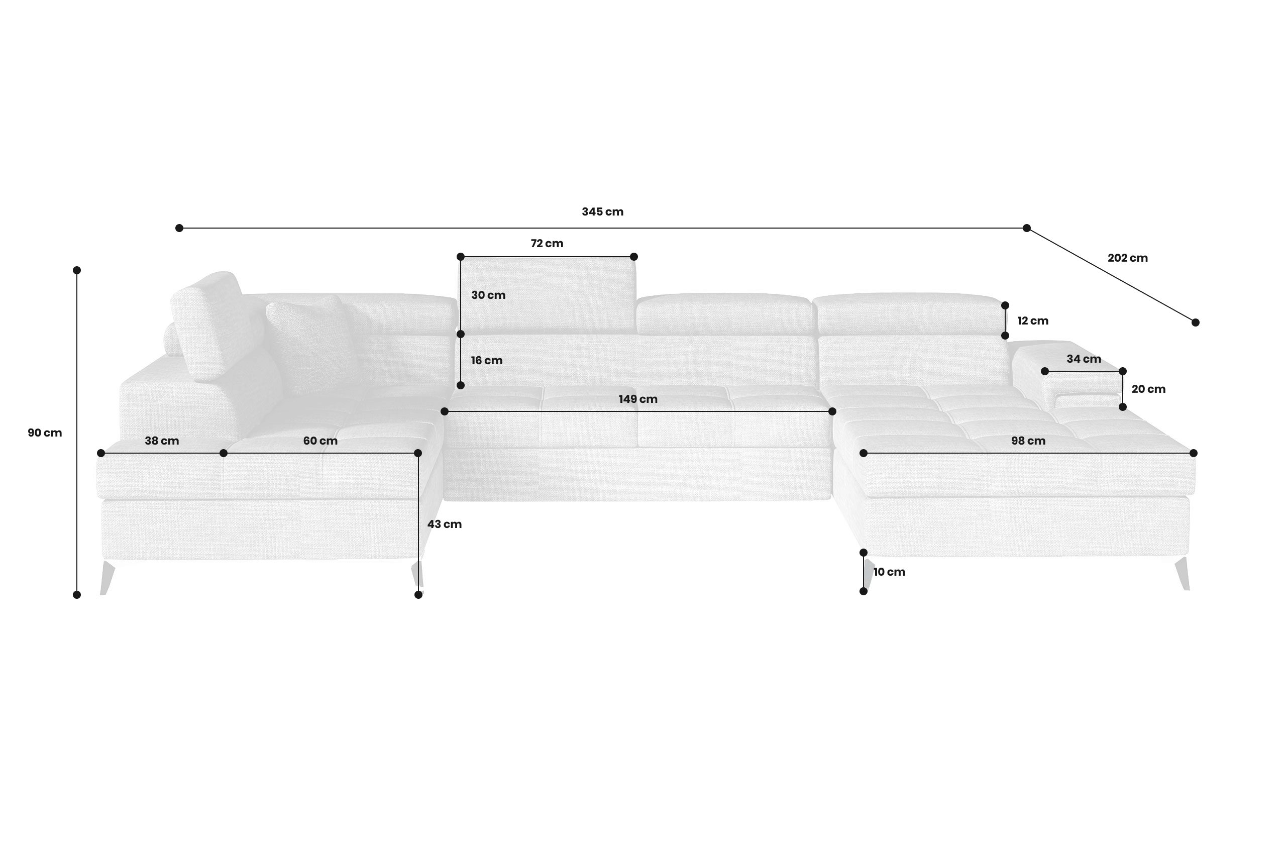 Wohnlandschaft Eduardo