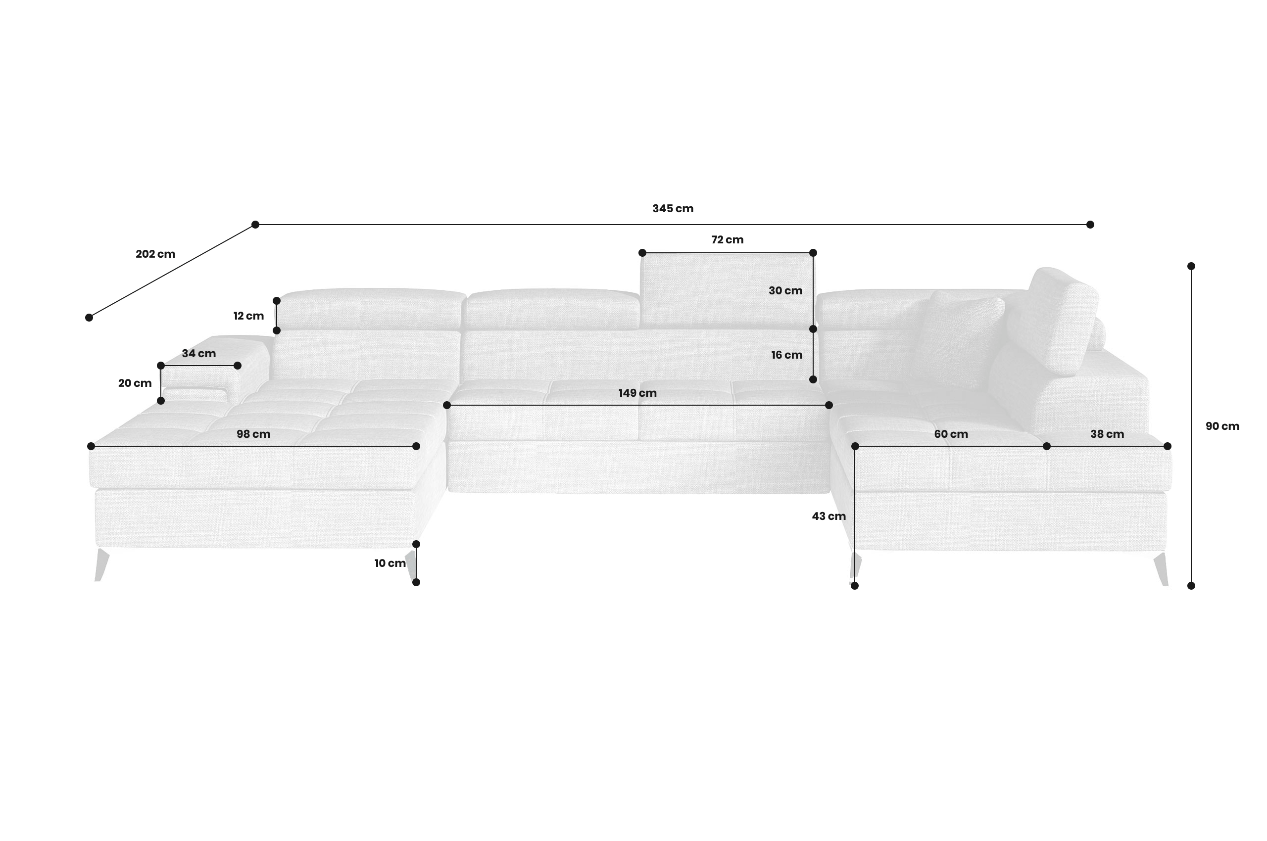 Wohnlandschaft Eduardo