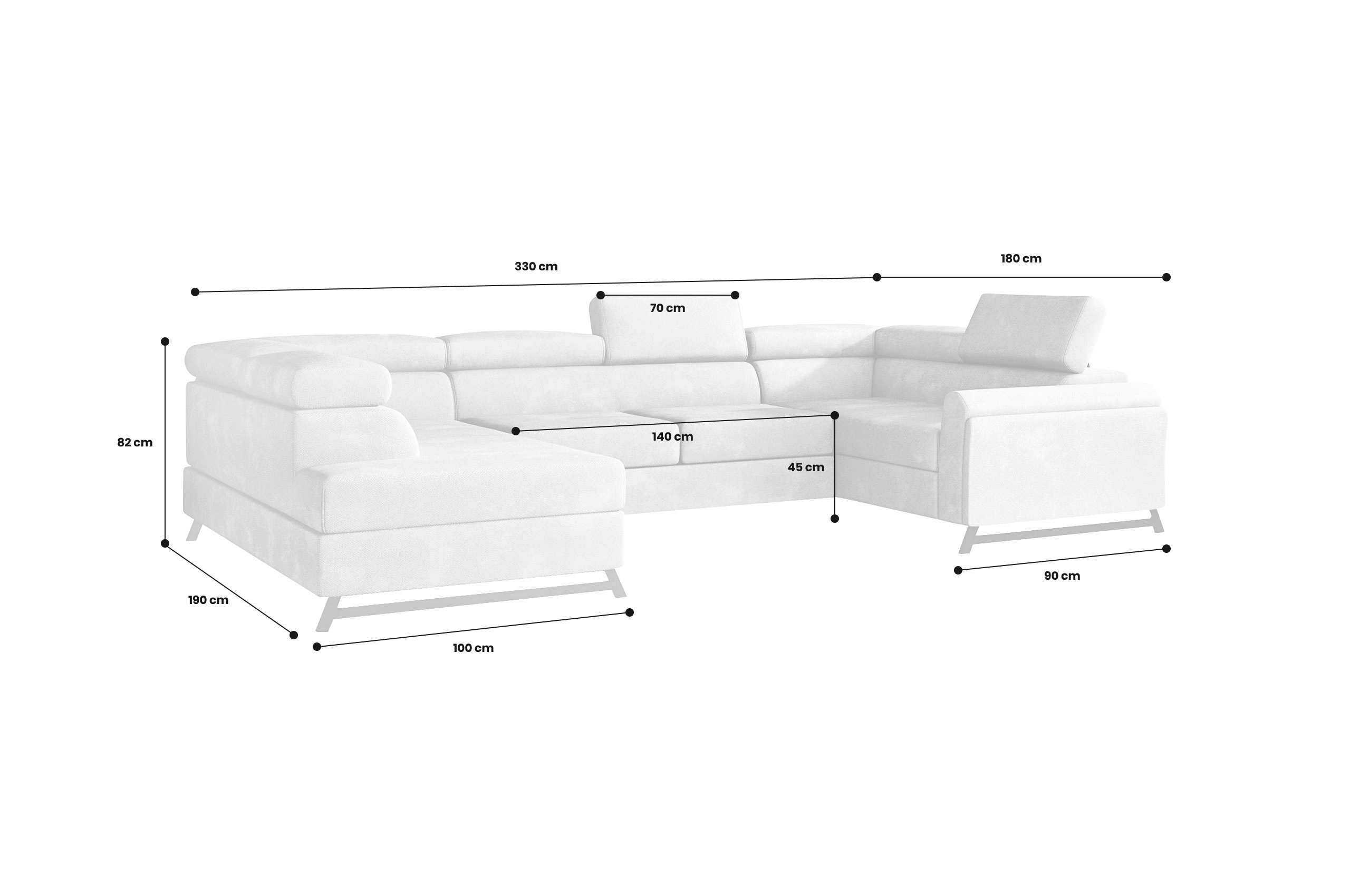Wohnlandschaft Escada