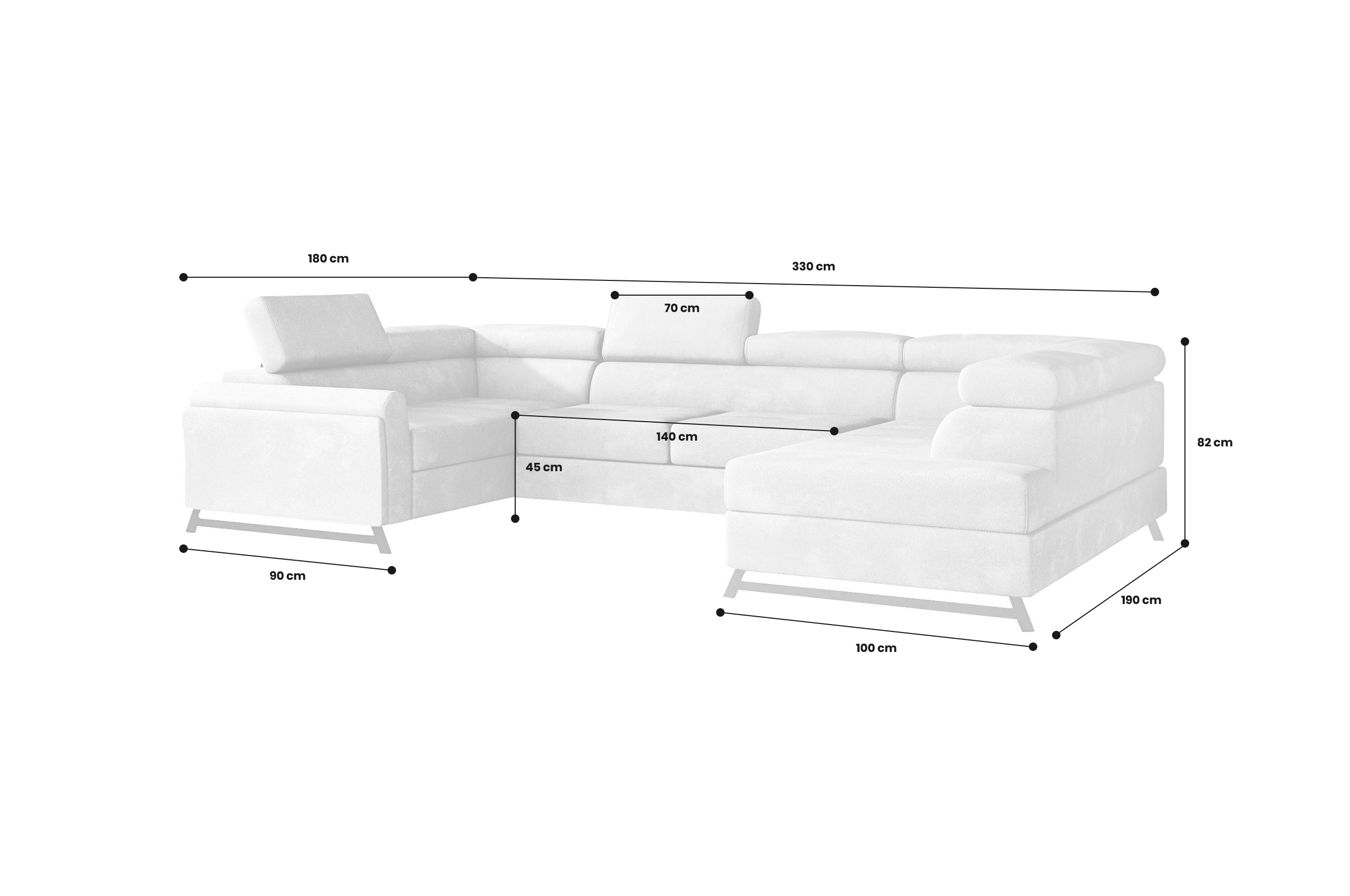 Wohnlandschaft Escada