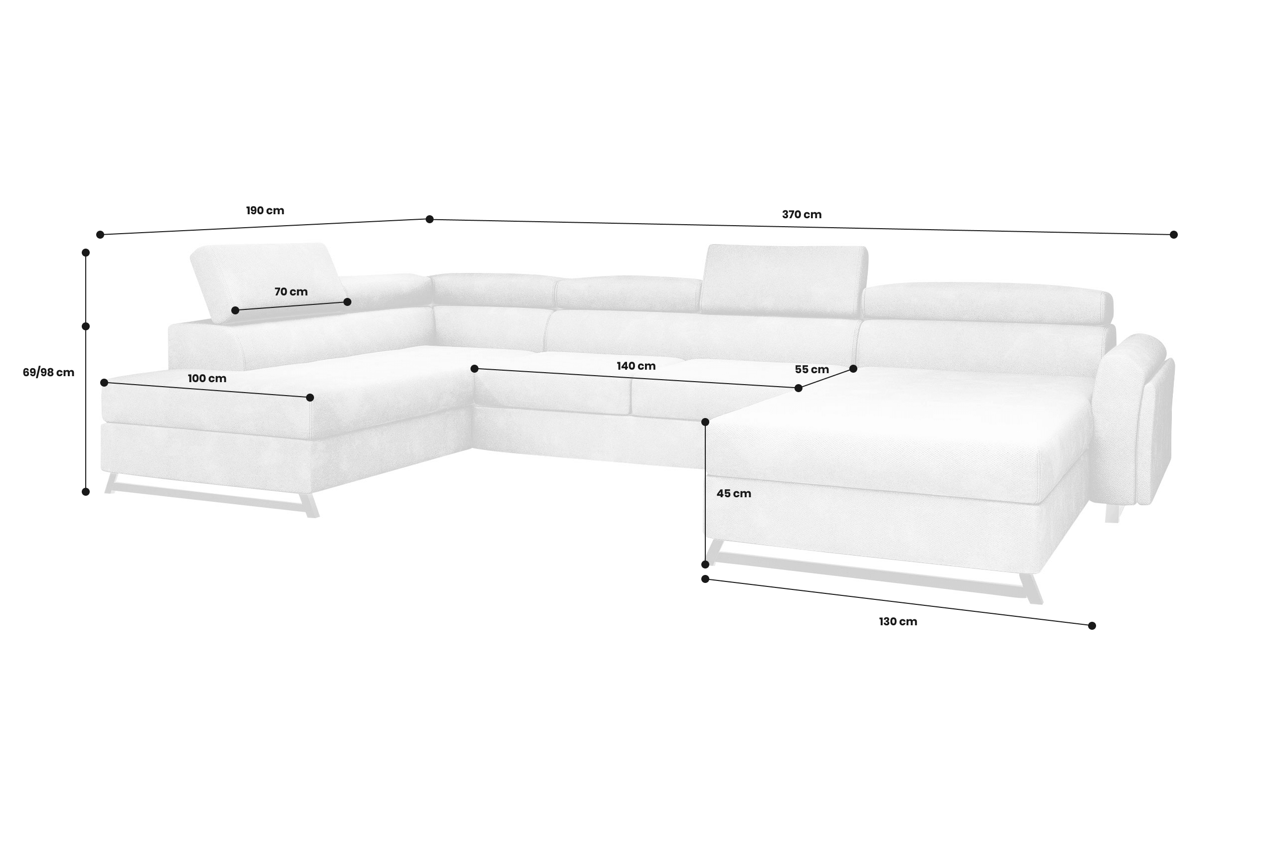 Wohnlandschaft Josette