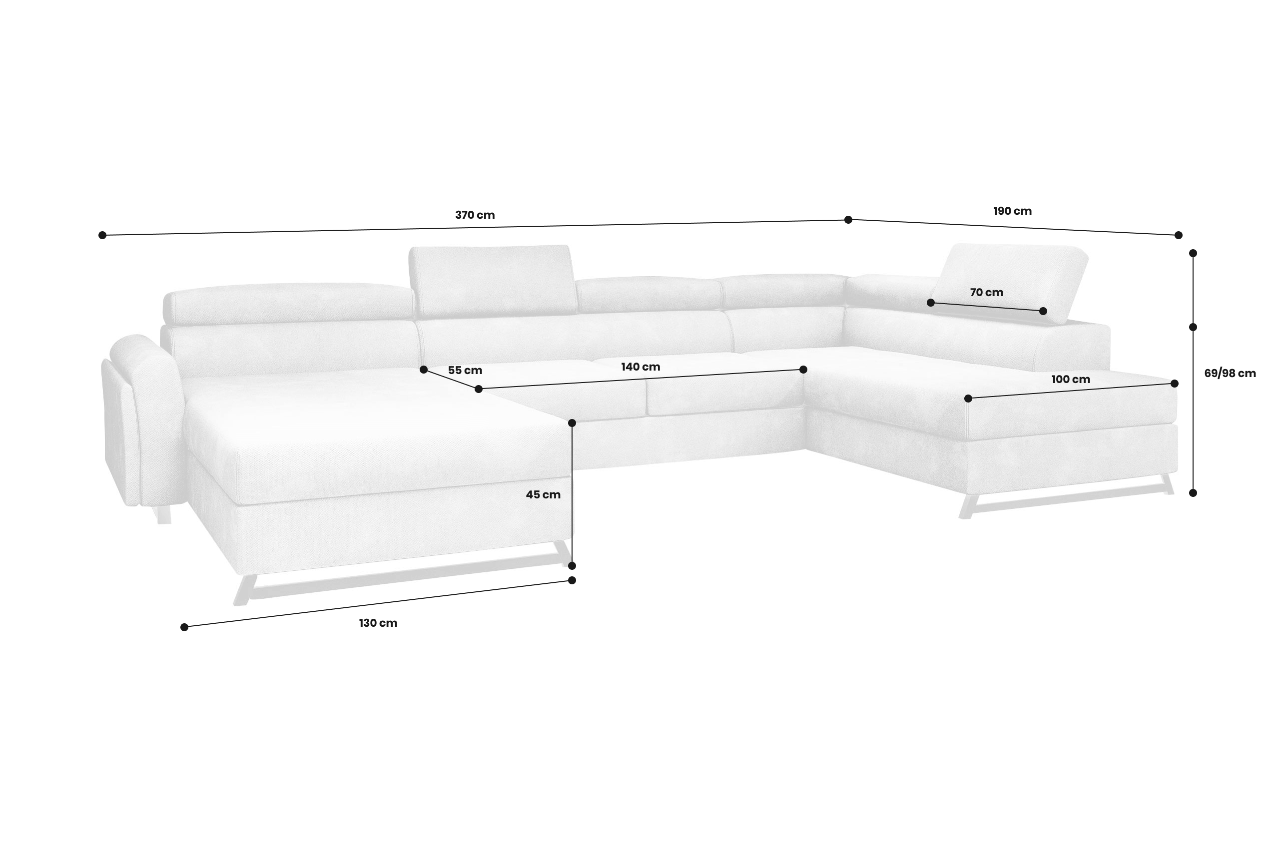 Wohnlandschaft Josette
