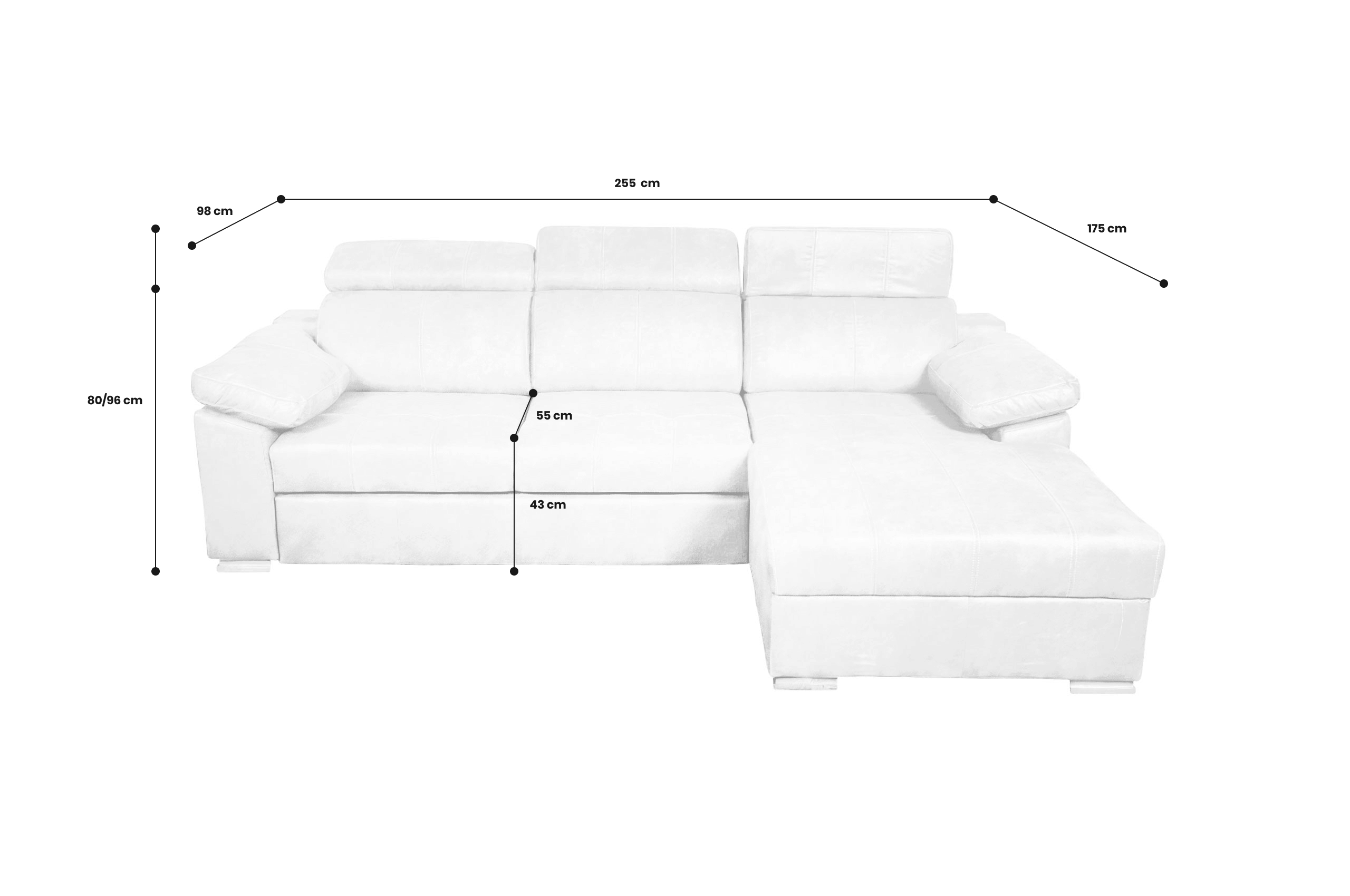 Ecksofa Laila-P