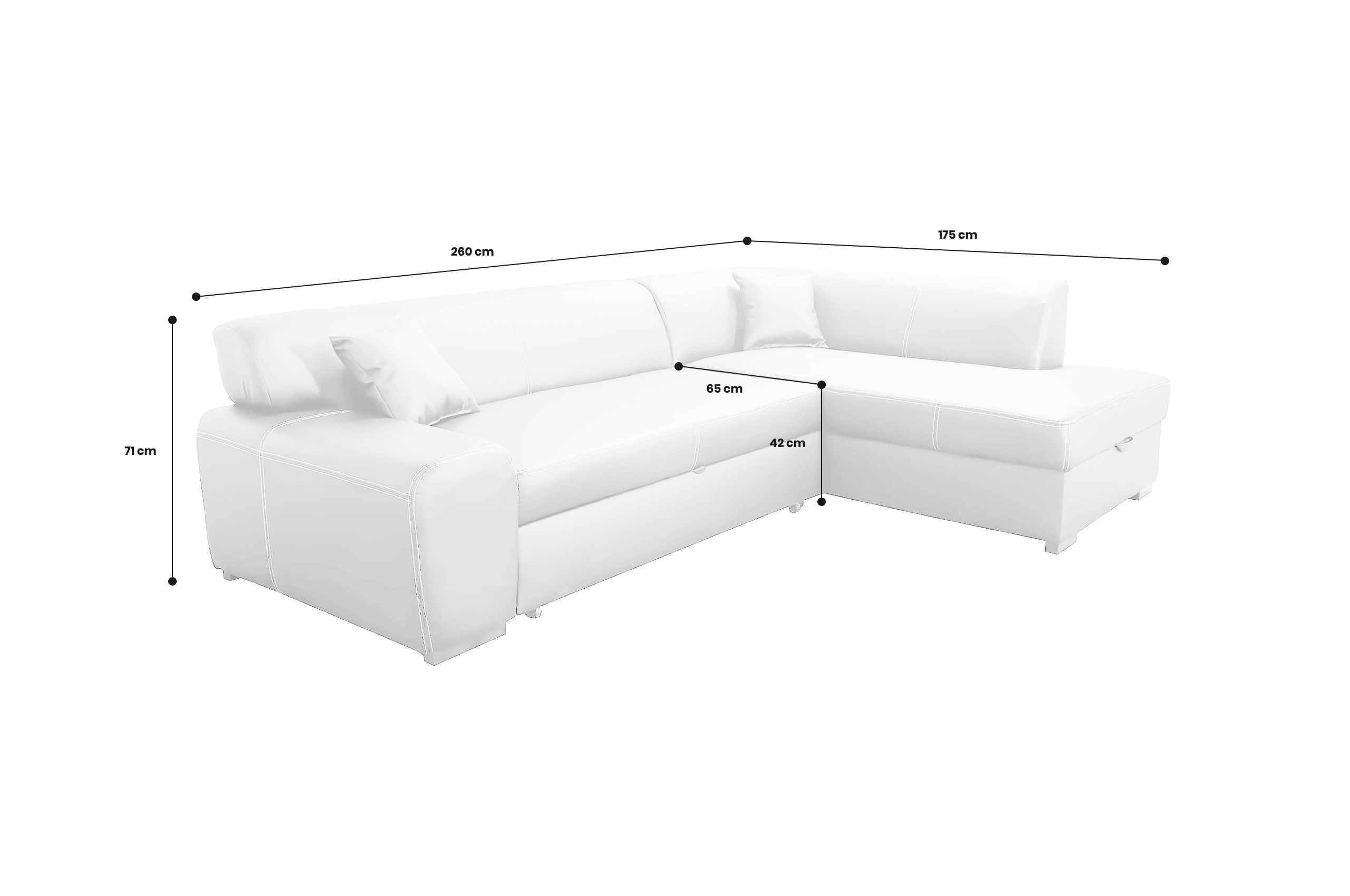 Ecksofa Minos-P
