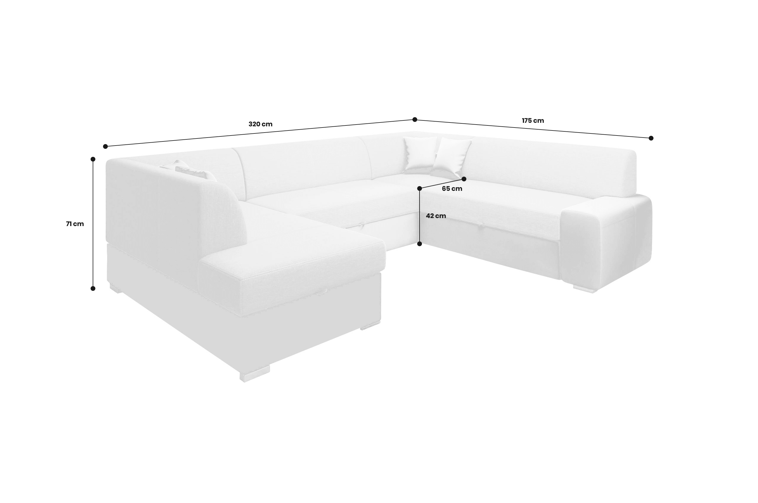 Wohnlandschaft Minos-P