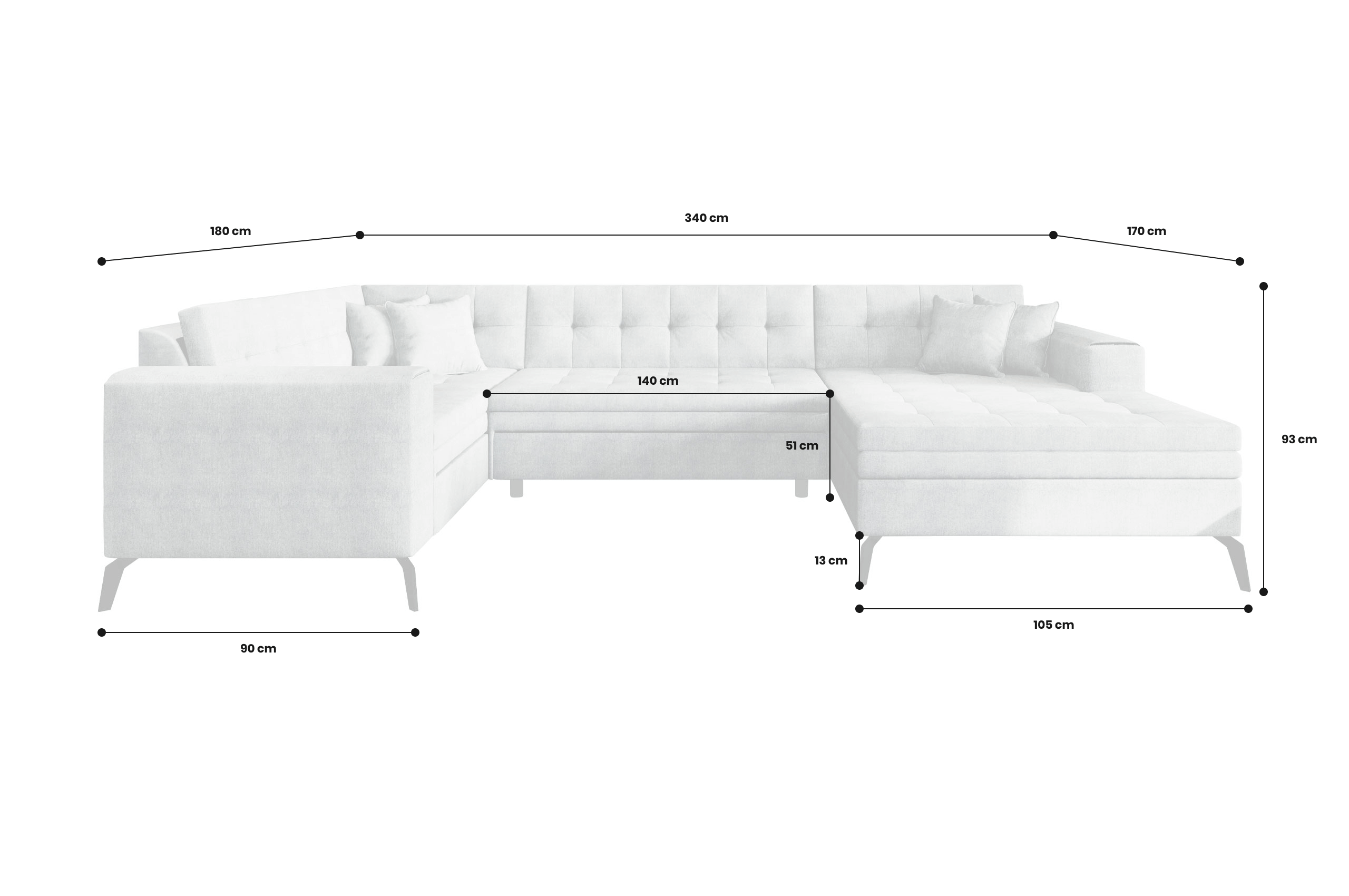 Wohnlandschaft Montez