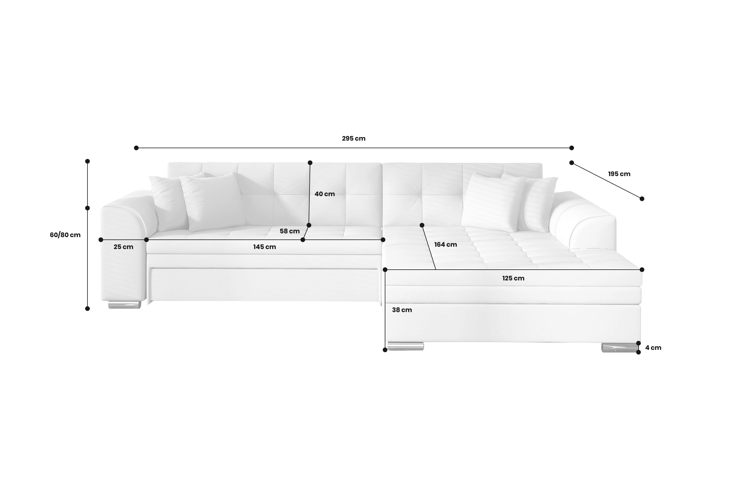 Ecksofa Sorento-P