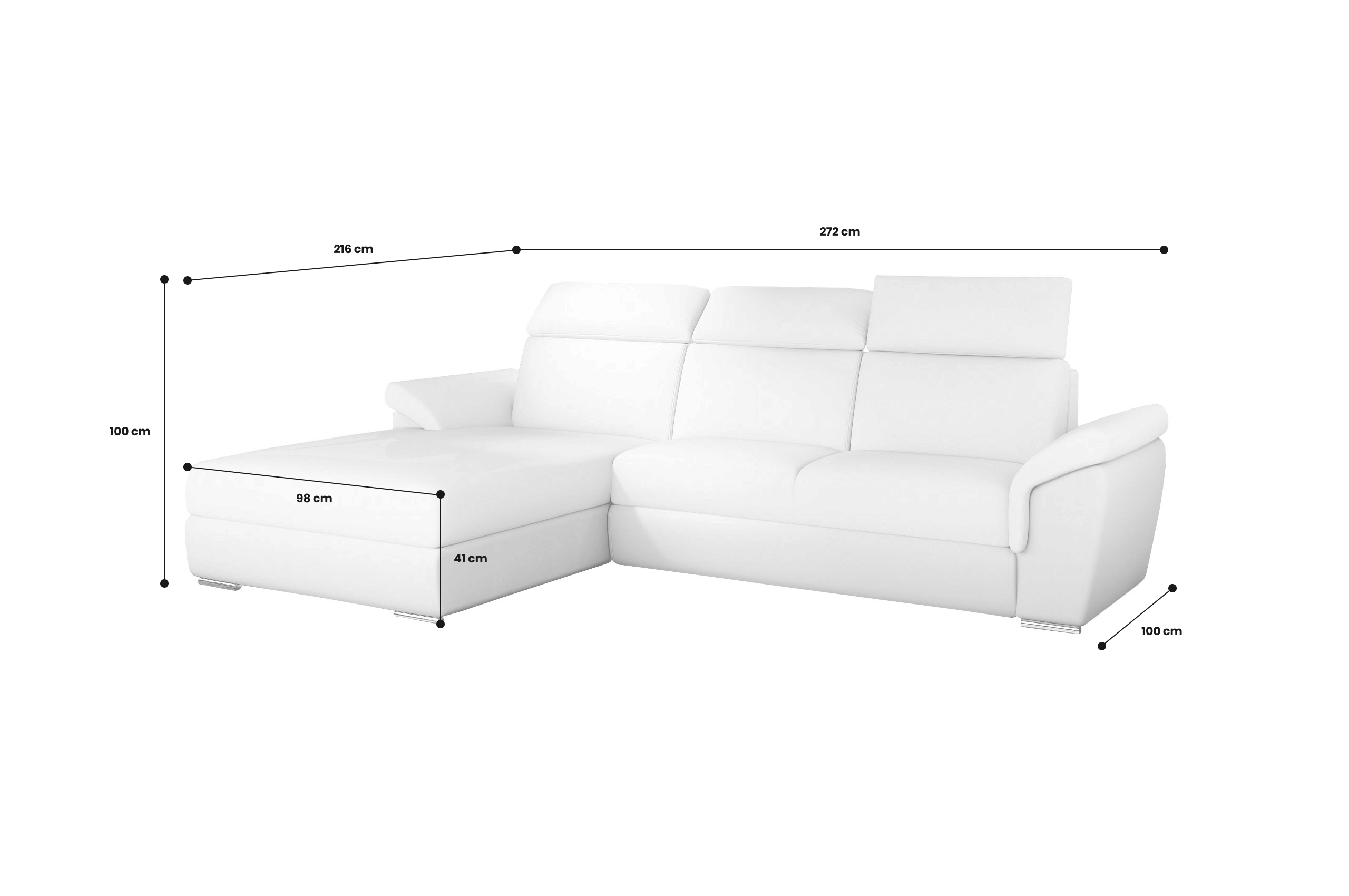 Eckgarnitur Trevisco-P