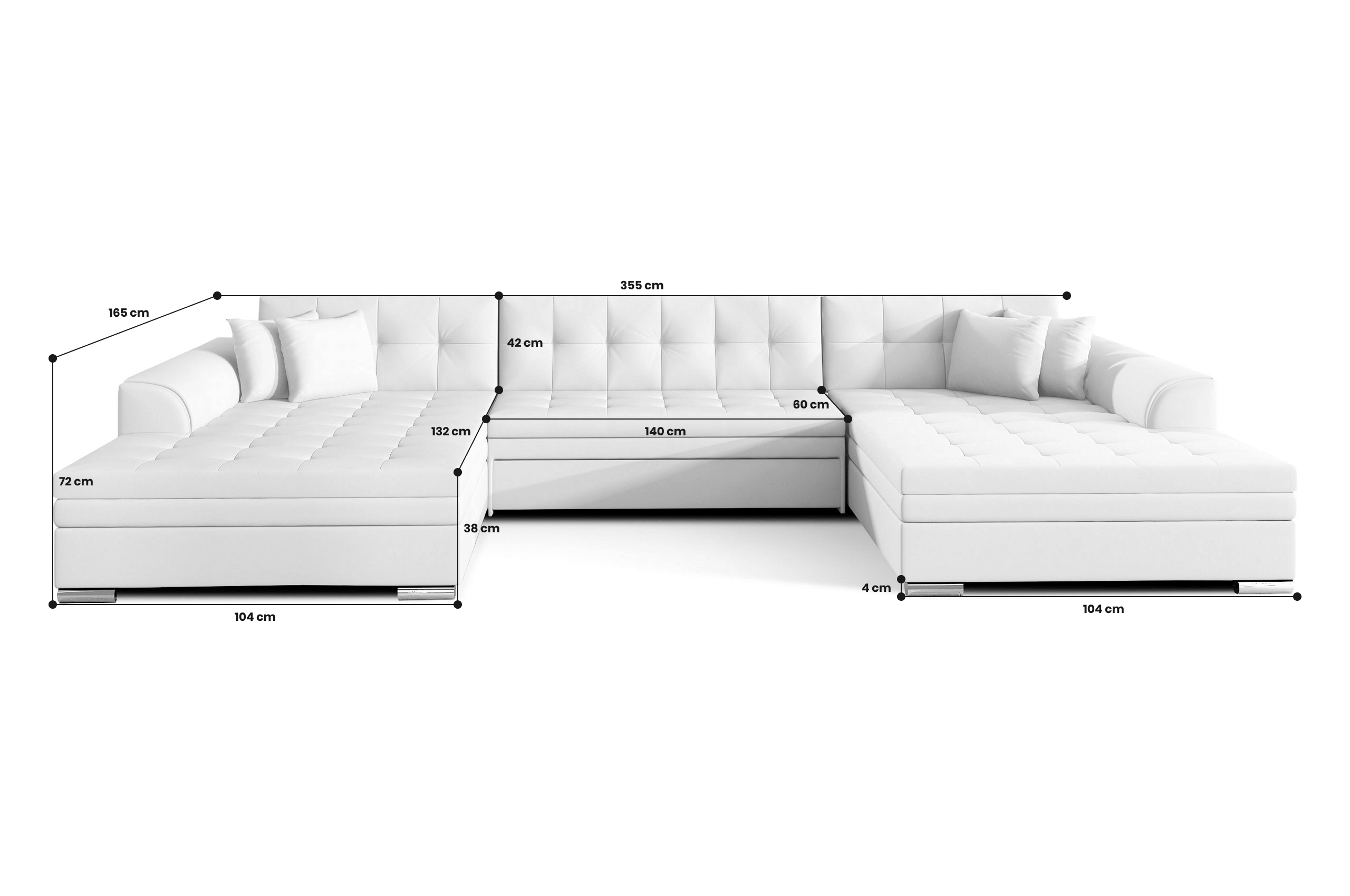 Wohnlandschaft Vento-P